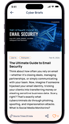 Cyber Brief Mobile Screenshot