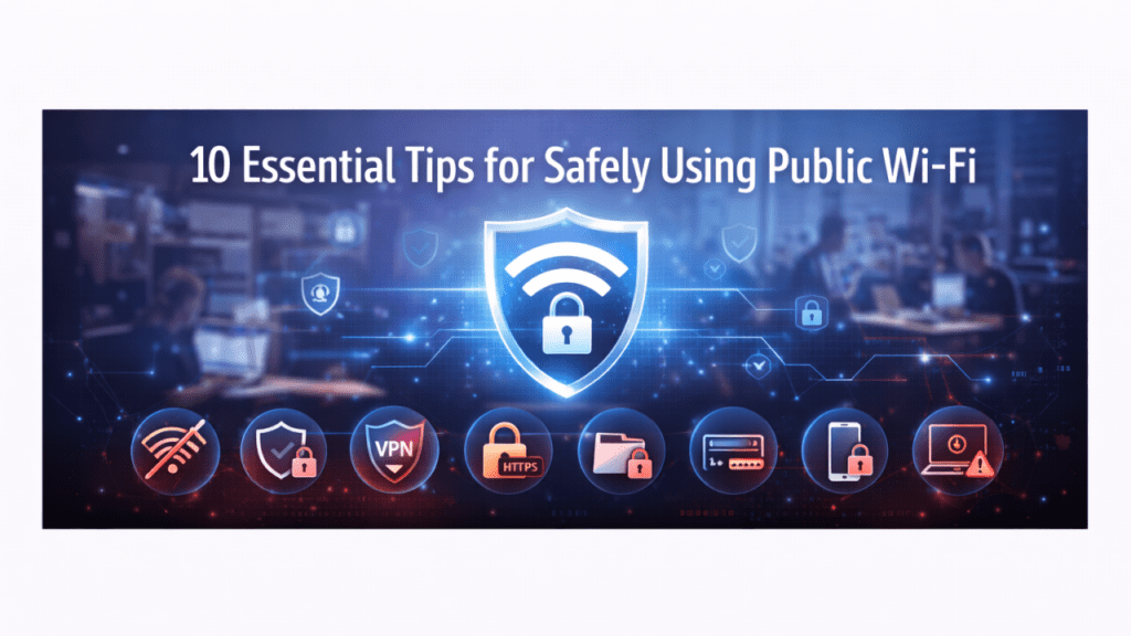 10 Essential Tips for Safely Using Public Wi-fi
