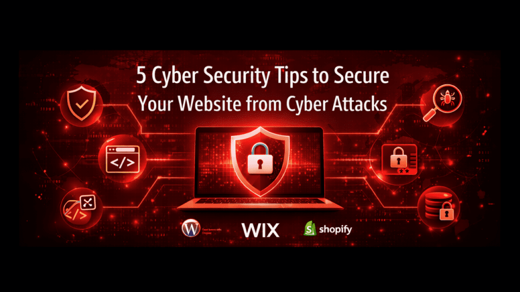 5 Cyber Security Tips to Secure Your Website from Cyber Attacks