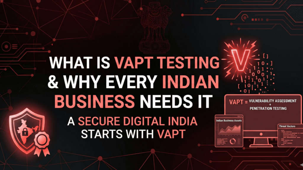 What is VAPT Testing and Why Every Indian Business Needs It
