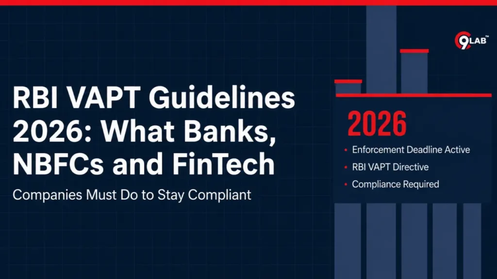 RBI VAPT 2026 Rules: Guide for Banks, NBFCs and Fintechs